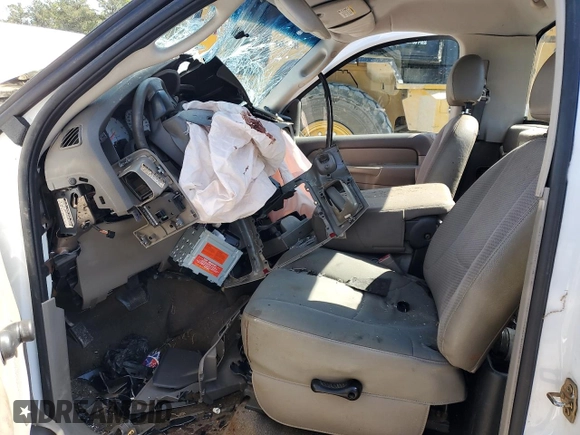 2005 Dodge 1500 ST with VIN 1D7HA16K75J646657, listed as a Copart auction lot 52172895 with Not Provided miles and Salvage Title. Bid and sale history available at carsss.com. Image 7.