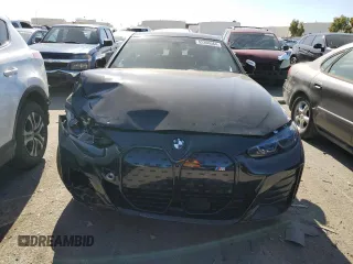 2022 BMW i4 M50 with VIN WBY33AW06NFM16543, listed as a Copart auction lot 52206564 with 11,514 mi miles. Bid and sale history available at carsss.com. Image 5.