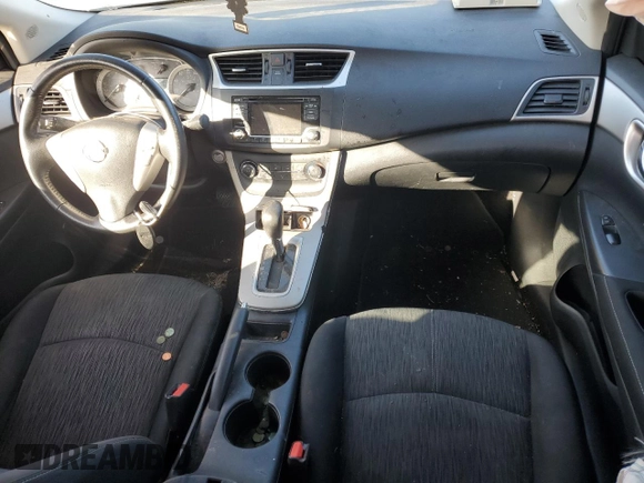 2015 Nissan Sentra SV with VIN 3N1AB7AP3FL694961, listed as a Copart auction lot 52306255 with 87,866 mi miles and Salvage Title. Bid and sale history available at carsss.com. Image 8.