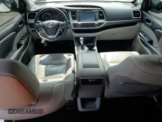 2017 Toyota Highlander Limited with VIN 5TDDZRFH8HS382957, listed as a Copart auction lot 60413645 with 126,294 mi miles and Salvage title. Bid and sale history available at DreamBid. Image 8.