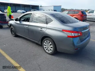 2015 Nissan Sentra SV with VIN 3N1AB7AP4FY353250, listed as a IAAI auction lot 41622285 with 141,228 mi miles. Bid and sale history available at carsss.com. Image 3.
