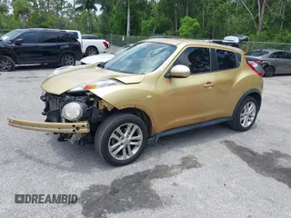 2013 Nissan Juke SV z VIN JN8AF5MRXDT200563, wystawiony jako IAAI lot #42367323 z przebiegiem 155 805 mil mil oraz . Historia ofert i sprzedaży dostępna na DreamBid. Obrazek 2.
