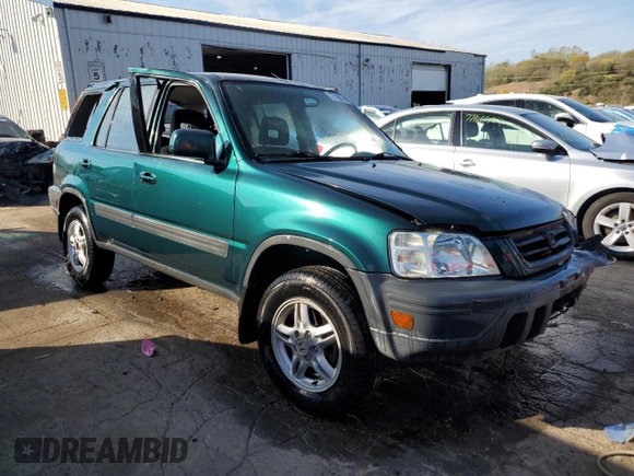 1999 Honda CR-V EX with VIN JHLRD1869XC018910, listed as a Copart auction lot 77180854 with 155,075 mi miles and Salvage Title. Bid and sale history available at carsss.com. Image 4.