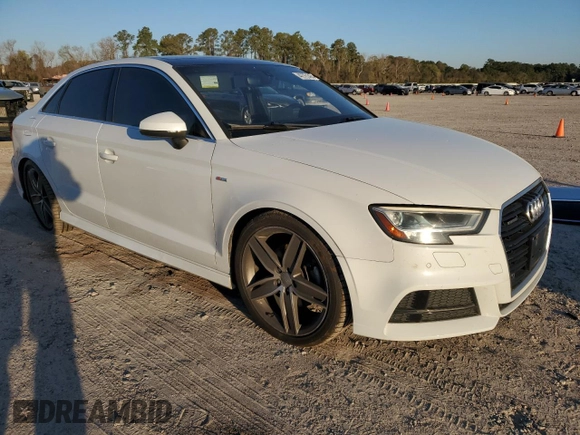 2017 Audi A3 Sedan Premium Plus with VIN WAUJ8GFF8H1010702, listed as a Copart auction lot 49101474 with 69,343 mi miles. Bid and sale history available at carsss.com. Image 4.