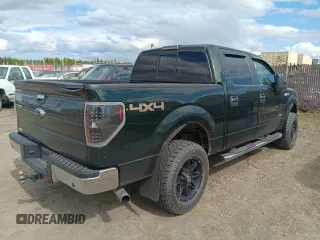 2013 Ford F-150 XL with VIN 1FTFW1ET7DKF86532, listed as a Copart auction lot 57593085 with 128,269 mi miles and Salvage title. Bid and sale history available at DreamBid. Image 3.
