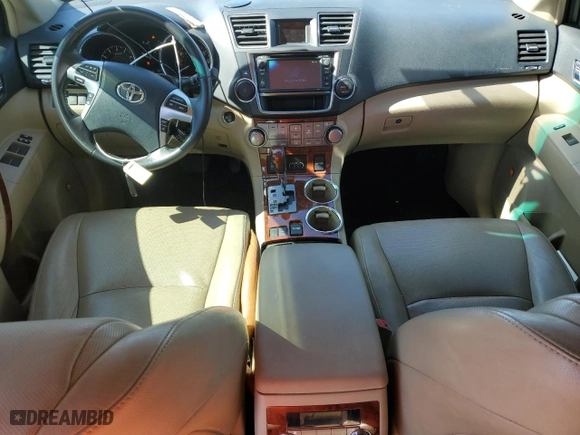 2013 Toyota Highlander Limited with VIN 5TDYK3EH7DS109622, listed as a Copart auction lot 49583835 with 162,856 mi miles and Salvage Title. Bid and sale history available at carsss.com. Image 8.