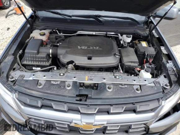2022 Chevrolet Colorado 4WD LT с VIN 1GCGTCEN8N1307154, выставлен на аукционе Copart как лот 58486435 с пробегом 36 253 миль миль и Списание • Salvage title. История ставок и продаж доступна на DreamBid. Изображение 11.
