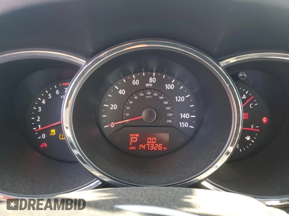 2012 Kia Sorento EX with VIN 5XYKU4A22CG234661, listed as a Copart auction lot 41653435 with 147,326 mi miles and Salvage Title. Bid and sale history available at carsss.com. Image 9.
