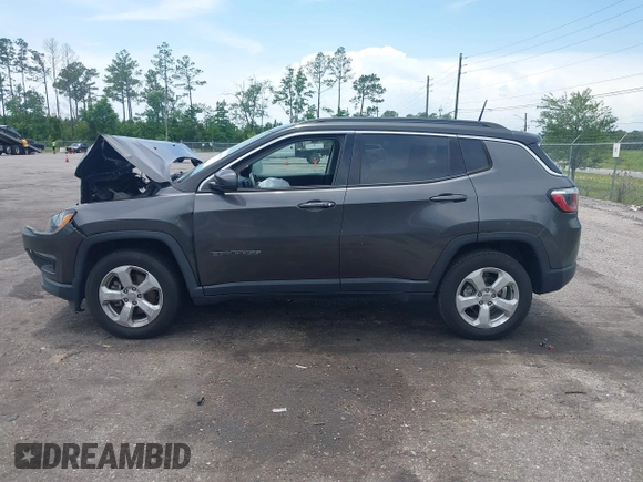 2018 Jeep Compass Latitude with VIN 3C4NJDBB6JT342520, listed as a IAAI auction lot 42464673 with 66,680 mi miles and . Bid and sale history available at DreamBid. Image 14.