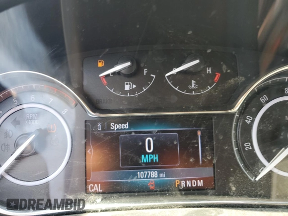 2017 Buick Regal Sport Touring with VIN 2G4GL5EX1H9175816, listed as a Copart auction lot 52460045 with 107,788 mi miles and Salvage title. Bid and sale history available at DreamBid. Image 9.