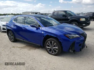 2023 Lexus UX 250h F Sport z VIN JTHB6JBH2P2145568, wystawiony jako Copart lot #70026744 z przebiegiem 52 667 mil mil oraz Nie do naprawy • Non repairable. Historia ofert i sprzedaży dostępna na DreamBid. Obrazek 4.