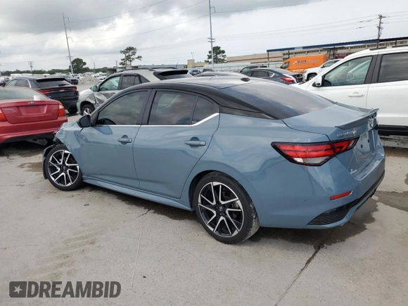 2024 Nissan Sentra SR with VIN 3N1AB8DV0RY336286, listed as a Copart auction lot 58402525 with 13,113 mi miles and Salvage title. Bid and sale history available at DreamBid. Image 2.