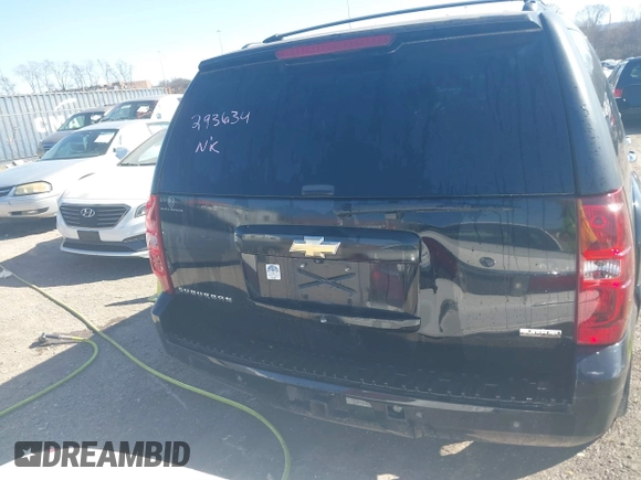 2011 Chevrolet Suburban LT with VIN 1GNSCJE06BR293634, listed as a IAAI auction lot 41742616 with 204,222 mi miles. Bid and sale history available at carsss.com. Image 16.