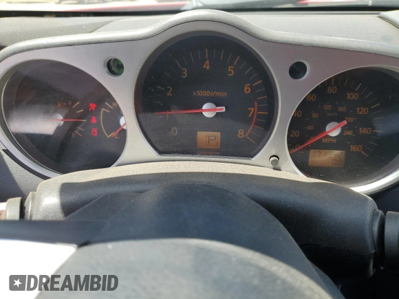 2003 Nissan 350Z Enthusiast with VIN JN1AZ34D63T119721, listed as a Copart auction lot 54730245 with 171,342 mi miles and Salvage Title. Bid and sale history available at carsss.com. Image 9.