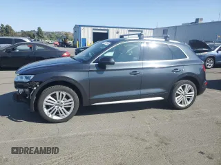 2019 Audi Q5 Premium Plus with VIN WA1BNAFYXK2102923, listed as a Copart auction lot 59783145 with 171,300 mi miles and Salvage title. Bid and sale history available at DreamBid. Image 1.
