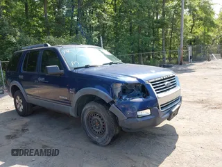 2006 Ford Explorer XLT with VIN 1FMEU63E36UB48466, listed as a IAAI auction lot 42428066 with 214,584 mi miles and . Bid and sale history available at DreamBid. Image 1.