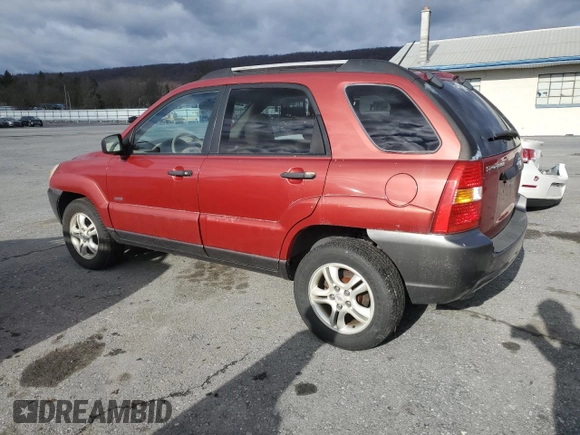 2005 Kia Sportage LX with VIN KNDJE723257052220, listed as a Copart auction lot 86979334 with 113,717 mi miles and Clean title. Bid and sale history available at DreamBid. Image 2.