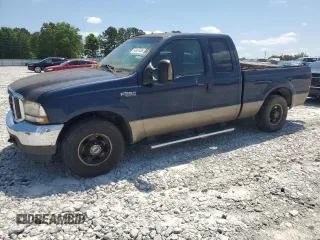2004 Ford F-250 XL with VIN 1FTNX20L34ED90771, listed as a Copart auction lot 54047935 with 353,728 mi miles and Salvage title. Bid and sale history available at DreamBid. Image 1.