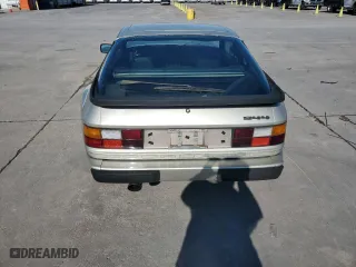 1984 Porsche 944 with VIN WP0AA0948EN456684, listed as a Copart auction lot 85347214 with 21,213 mi miles and Clean Title. Bid and sale history available at carsss.com. Image 6.
