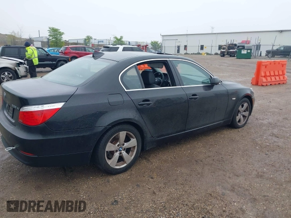 2008 BMW 5 Series 528xi with VIN WBANV13568BZ47349, listed as a IAAI auction lot 42169044 with Not Provided miles. Bid and sale history available at carsss.com. Image 4.