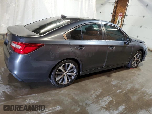 2018 Subaru Legacy Limited with VIN 4S3BNAK63J3037786, listed as a Copart auction lot 56264754 with 75,906 mi miles and Salvage Title. Bid and sale history available at DreamBid. Image 3.