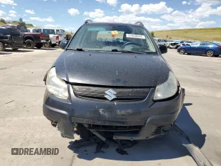 2009 Suzuki SX4 Man AWD with VIN JS2YB413996205328, listed as a Copart auction lot 51658624 with 0 mi miles and Salvage Title. Bid and sale history available at carsss.com. Image 5.