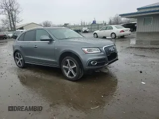 2015 Audi Q5 Premium Plus with VIN WA1DGAFP9FA031493, listed as a Copart auction lot 49801085 with 75,045 mi miles and Salvage Title. Bid and sale history available at carsss.com. Image 15.