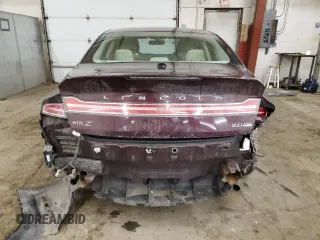 2013 Lincoln MKZ with VIN 3LN6L2J91DR823662, listed as a Copart auction lot 46675845 with 131,104 mi miles and Salvage Title. Bid and sale history available at DreamBid. Image 6.