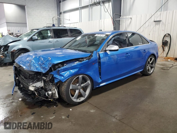2011 Audi S4 Prestige with VIN WAUKGAFL8BA077088, listed as a Copart auction lot 70874014 with 172,377 mi miles and Salvage Title. Bid and sale history available at carsss.com. Image 1.