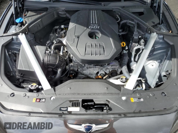 2023 Genesis G70 2.0T with VIN KMTG34TA5PU131236, listed as a Copart auction lot 37942364 with 3,601 mi miles and Non Repairable. Bid and sale history available at DreamBid. Image 11.