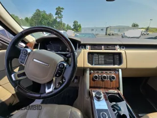2015 Land Rover Range Rover Supercharged with VIN SALGS2TF5FA239849, listed as a Copart auction lot 62968255 with 97,656 mi miles and Clean title. Bid and sale history available at DreamBid. Image 9.
