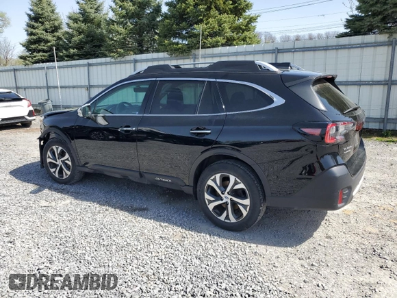 2021 Subaru Outback Touring with VIN 4S4BTAPC9M3106971, listed as a Copart auction lot 54839415 with 28,621 mi miles and Non repairable. Bid and sale history available at DreamBid. Image 2.
