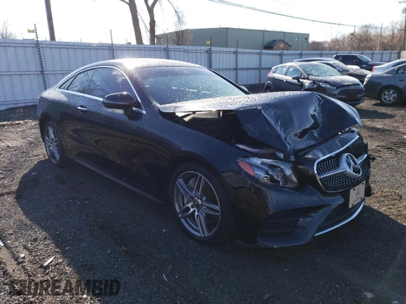 2018 Mercedes-Benz E 400 with VIN WDD1J6GB5JF025833, listed as a Copart auction lot 46628973 with 50,562 mi miles and . Bid and sale history available at DreamBid. Image 4.