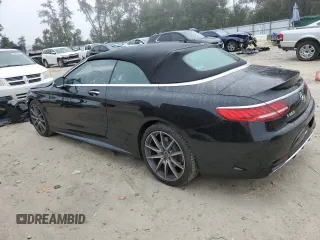 2019 Mercedes-Benz S-Class S 560 with VIN WDDXK8DB7KA035737, listed as a Copart auction lot 85316424 with 64,608 mi miles and Salvage Title. Bid and sale history available at carsss.com. Image 2.