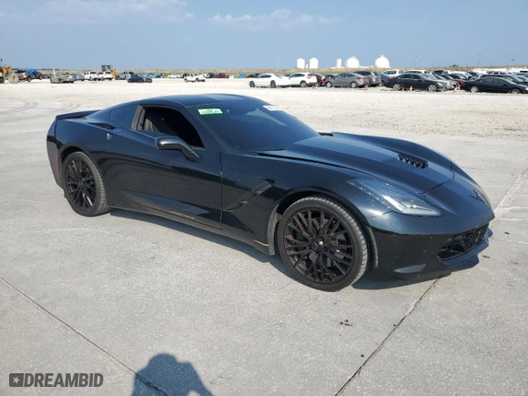 2014 Chevrolet Corvette Stingray Z51 3LT with VIN 1G1YM2D77E5112985, listed as a Copart auction lot 68511544 with NaN miles and Salvage Title. Bid and sale history available at carsss.com. Image 4.