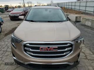 2018 GMC Terrain SLT with VIN 3GKALPEV6JL313796, listed as a Copart auction lot 44714555 with 103,557 mi miles and Salvage Title. Bid and sale history available at DreamBid. Image 5.