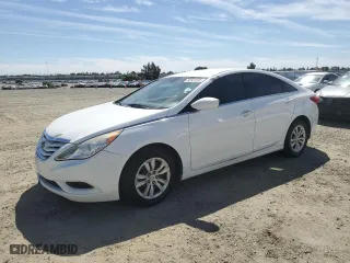 2013 Hyundai Sonata GLS with VIN 5NPEB4AC4DH562542, listed as a Copart auction lot 52831035 with 183,870 mi miles and Clean Title. Bid and sale history available at carsss.com. Image 1.