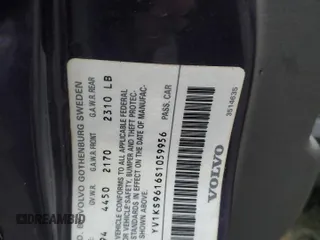1995 Volvo 960 z VIN YV1KS9616S1059956, wystawiony jako Copart lot #86760234 z przebiegiem 137 261 mil mil oraz Szkody całkowita. Historia ofert i sprzedaży dostępna na DreamBid. Obrazek 12.