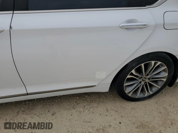 2016 Hyundai Genesis 3.8L with VIN KMHGN4JE9GU139205, listed as a Copart auction lot 73884994 with 0 mi miles and Non Repairable. Bid and sale history available at carsss.com. Image 12.