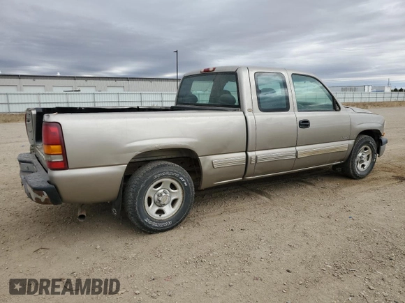 2000 Chevrolet Silverado 1500 with VIN 2GCEC19W1Y1309907, listed as a Copart auction lot 50640185 with Not Provided miles and Salvage Title. Bid and sale history available at DreamBid. Image 3.