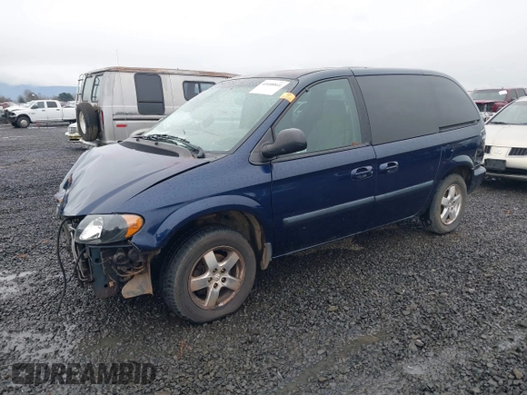 2005 Dodge Caravan SXT with VIN 1D4GP45R45B159286, listed as a IAAI auction lot 41688841 with 198,543 mi miles. Bid and sale history available at carsss.com. Image 2.