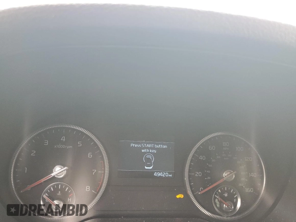 2020 Kia Telluride LX with VIN 5XYP24HC7LG054134, listed as a Copart auction lot 61423155 with 49,420 mi miles and Salvage title. Bid and sale history available at DreamBid. Image 9.