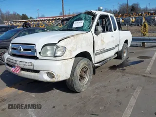 2003 Toyota Tundra SR5 with VIN 5TBRT34173S354627, listed as a IAAI auction lot 41457159 with 162,341 mi miles and . Bid and sale history available at DreamBid. Image 17.