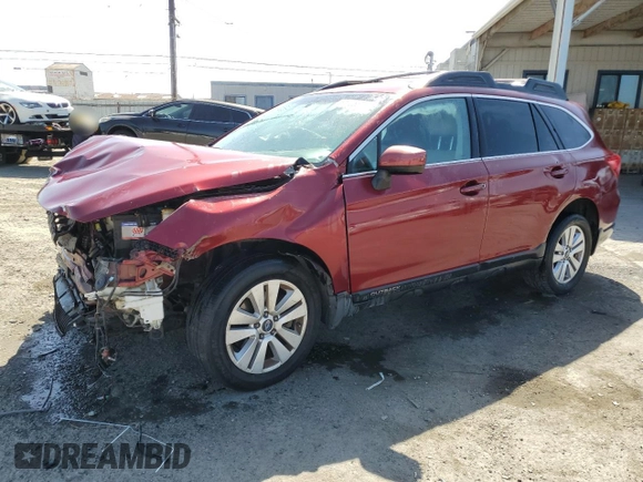 2017 Subaru Outback Premium with VIN 4S4BSACC7H3339228, listed as a Copart auction lot 61106815 with 122,131 mi miles and Salvage title. Bid and sale history available at DreamBid. Image 1.
