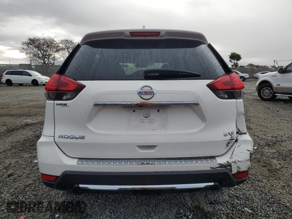 2017 Nissan Rogue SV with VIN 5N1AT2MT1HC875914, listed as a Copart auction lot 48263925 with 80,874 mi miles and Salvage Title. Bid and sale history available at carsss.com. Image 6.