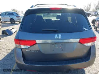 2014 Honda Odyssey LX with VIN 5FNRL5H23EB015067, listed as a IAAI auction lot 41760301 with 167,389 mi miles. Bid and sale history available at carsss.com. Image 16.