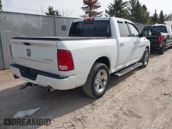 2012 Ram 1500 Sport with VIN 1C6RD7MT1CS285221, listed as a IAAI auction lot 42148724 with 146,196 mi miles and . Bid and sale history available at DreamBid. Image 4.