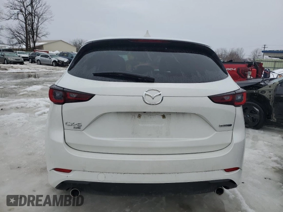 2024 Mazda CX-5 S Preferred with VIN JM3KFBCMXR0399019, listed as a Copart auction lot 46086955 with 8,673 mi miles and Salvage Title. Bid and sale history available at carsss.com. Image 6.