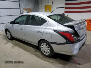 2019 Nissan Versa SV with VIN 3N1CN7AP7KL875992, listed as a Copart auction lot 51019335 with 128,429 mi miles and Salvage title. Bid and sale history available at DreamBid. Image 2.