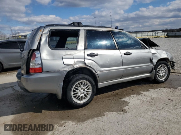 2007 Subaru Forester X with VIN JF1SG63617G737870, listed as a Copart auction lot 47100755 with 0 mi miles and Salvage Title. Bid and sale history available at carsss.com. Image 3.